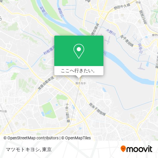 マツモトキヨシ地図