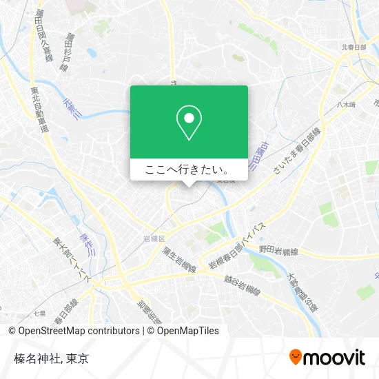 榛名神社地図