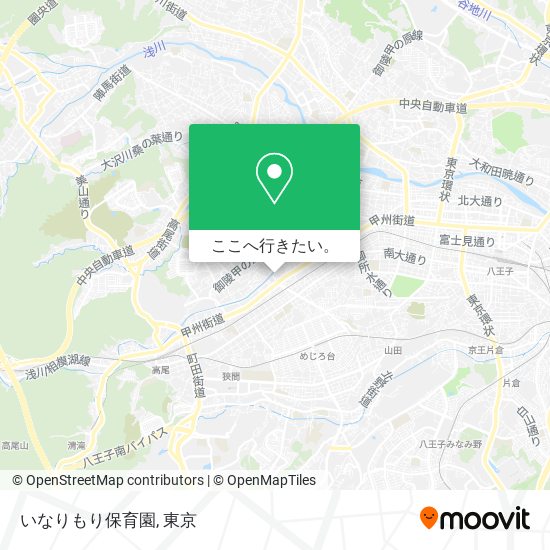 いなりもり保育園地図