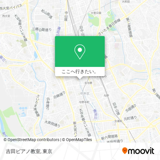 吉田ピアノ教室地図