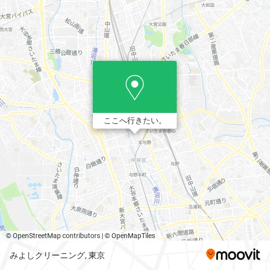 みよしクリーニング地図