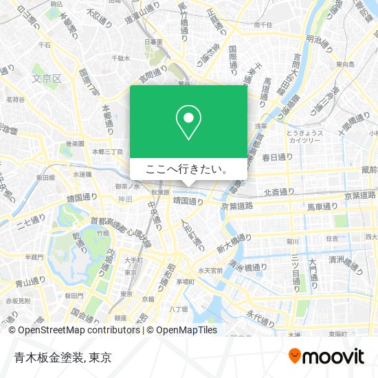 青木板金塗装地図