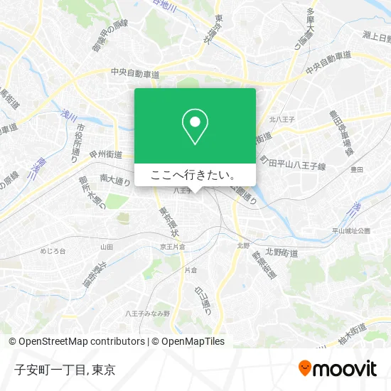 子安町一丁目地図