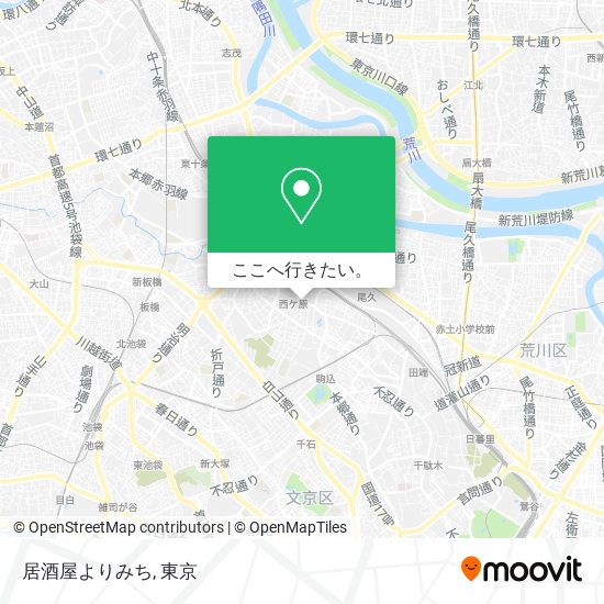 居酒屋よりみち地図