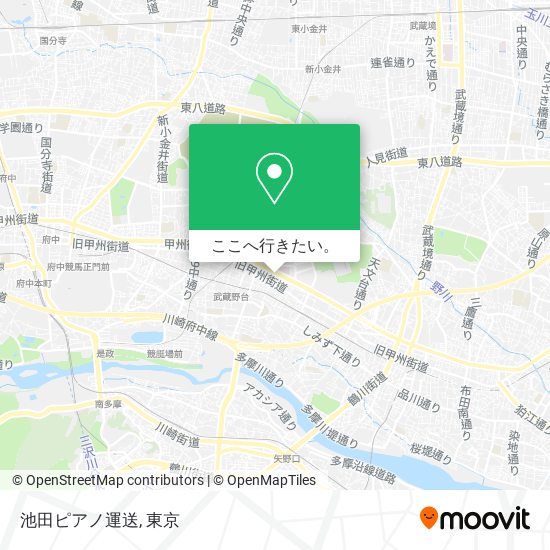 池田ピアノ運送地図