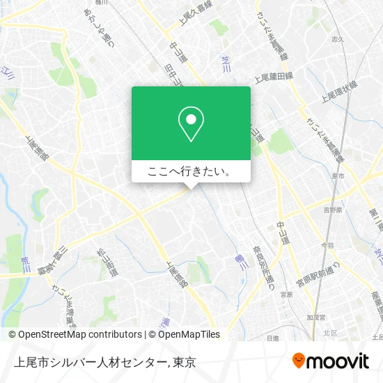 上尾市シルバー人材センター地図