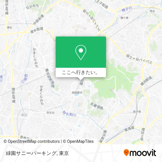 緑園サニーパーキング地図