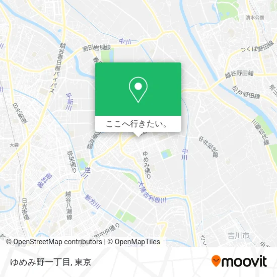 ゆめみ野一丁目地図