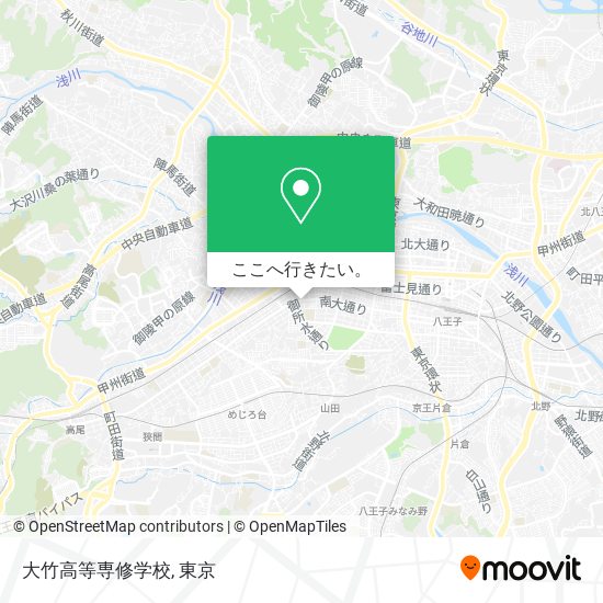 大竹高等専修学校地図