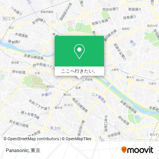Panasonic地図