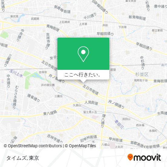 タイムズ地図