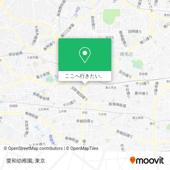 愛和幼稚園地図