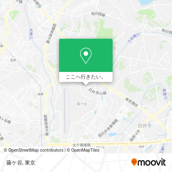 藤ケ谷地図