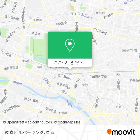 鈴春ビルパーキング地図
