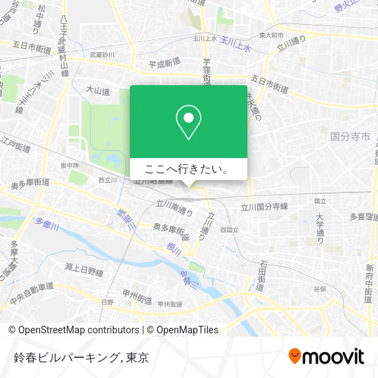 鈴春ビルパーキング地図