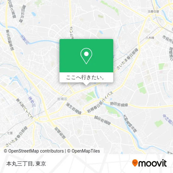 本丸三丁目地図