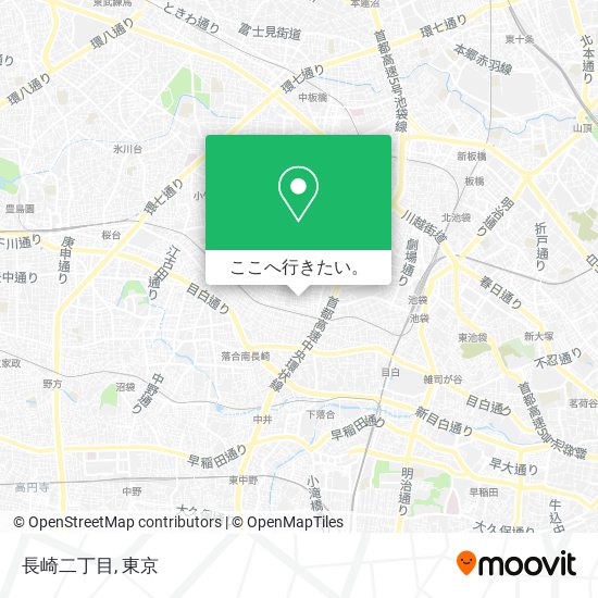 長崎二丁目地図