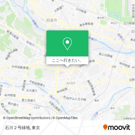 石川２号緑地地図