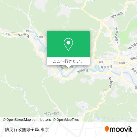 防災行政無線子局地図