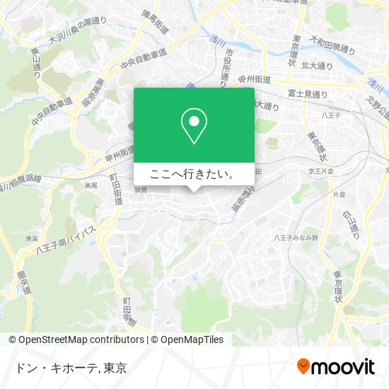 ドン・キホーテ地図