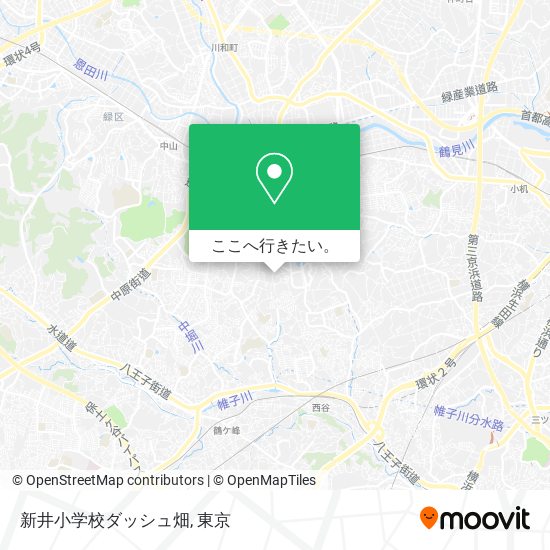 新井小学校ダッシュ畑地図