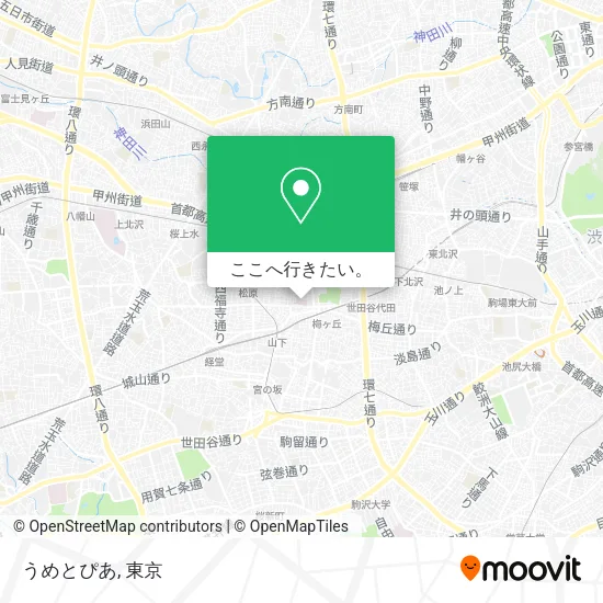 うめとぴあ地図