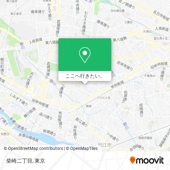 柴崎二丁目地図
