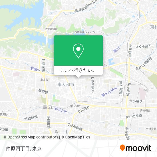 仲原四丁目地図