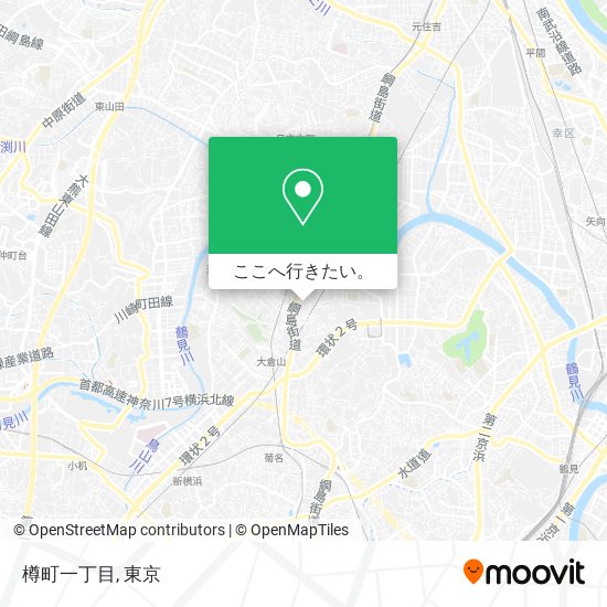 樽町一丁目地図