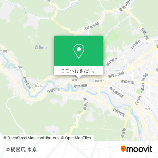 本橋畳店地図