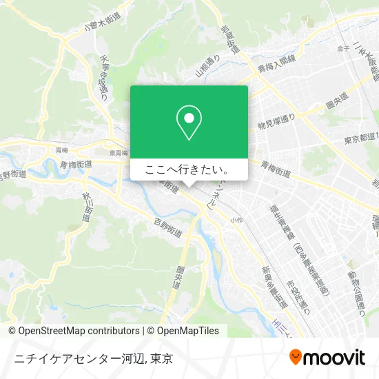 ニチイケアセンター河辺地図