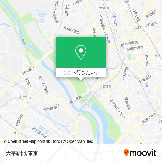 大字新開地図