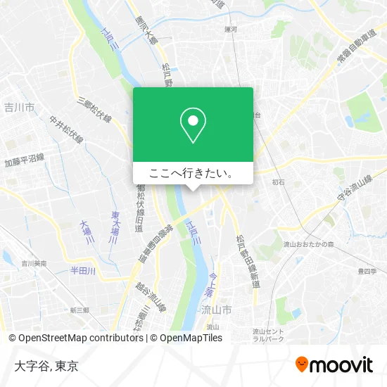 大字谷地図