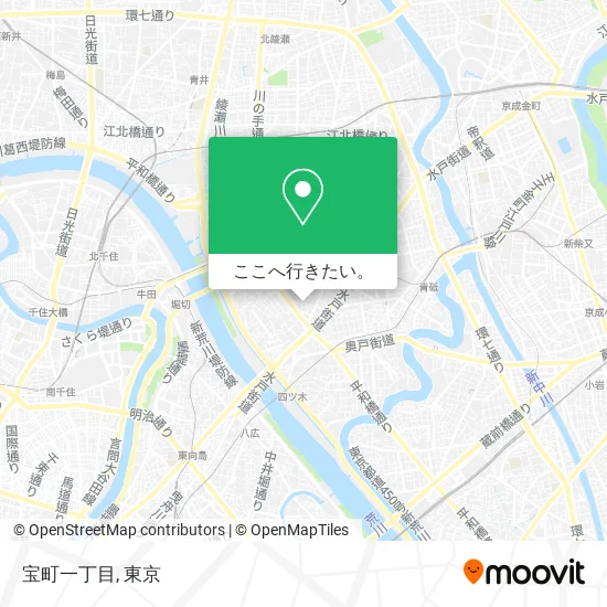 宝町一丁目地図