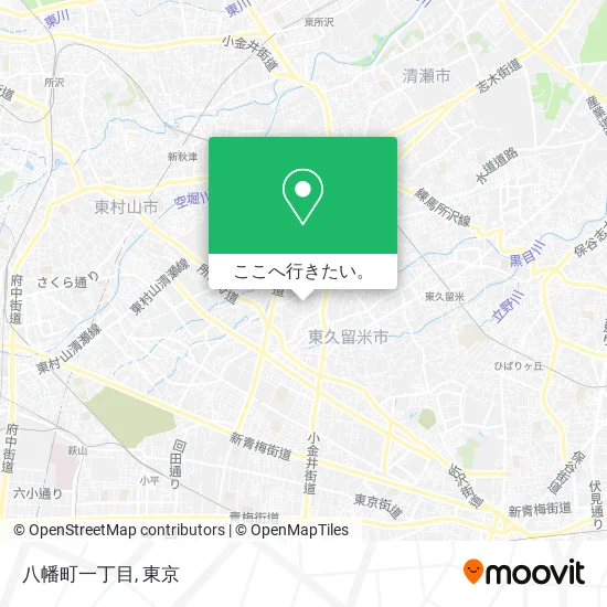 八幡町一丁目地図