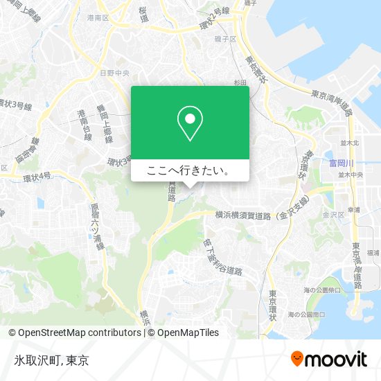 氷取沢町地図
