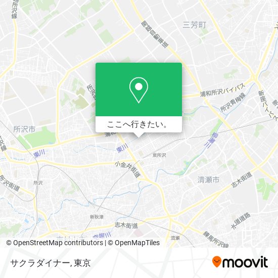 サクラダイナー地図