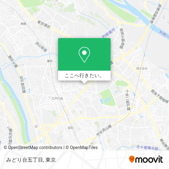 みどり台五丁目地図