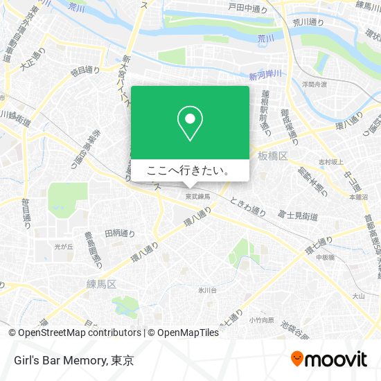 Girl's Bar Memory地図