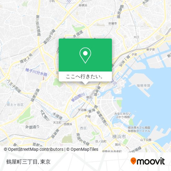 鶴屋町三丁目地図