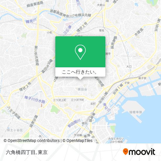 六角橋四丁目地図