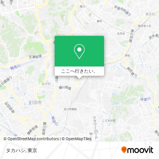 タカハシ地図