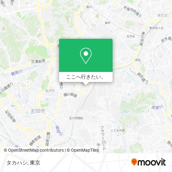 タカハシ地図