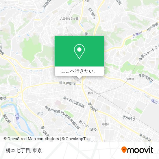 橋本七丁目地図