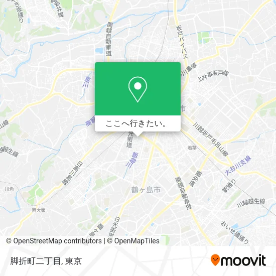 脚折町二丁目地図