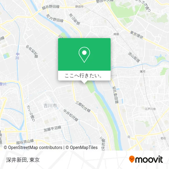 深井新田地図