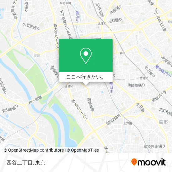 四谷二丁目地図