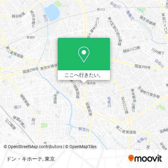 ドン・キホーテ地図