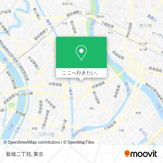 新堀二丁目地図