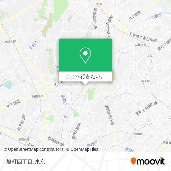 旭町四丁目地図